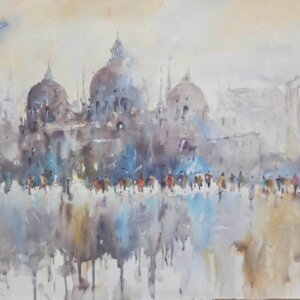 San Marco Dream – Acquerello originale di Simonetta Tolot