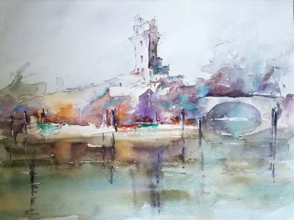 Acquerello-La-Specola-si-colora-Simonetta-Tolot