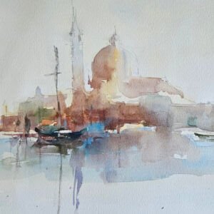 schizzo 08 venezia sospesa acquerello simonetta tolot