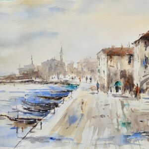 luce sul porto